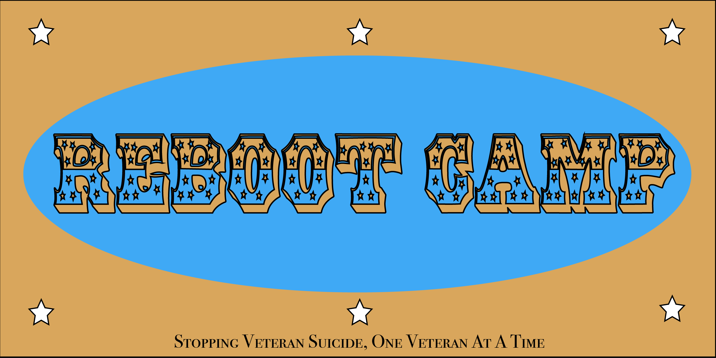 Logo for the Reboot Camp Charity for veterans